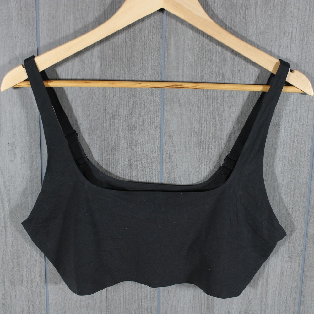 Lululemon Like a Cloud Adjustable Strap Sports Bra Black - Size 14